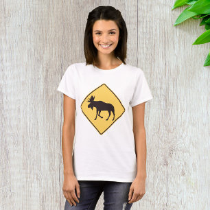 T-shirt Symbole de la route Moose
