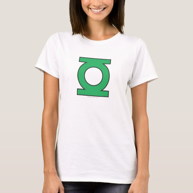 T-shirt Symbole de lanterne verte (Devant)