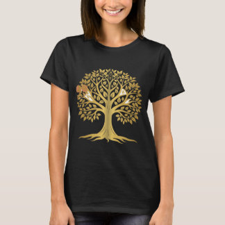 T-shirt Symbole de l'Arbre d'Or Vie et Croissance