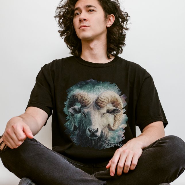 T-shirt Symbole de l'étoile du Zodiaque de Taurus, Inspiré (Créateur téléchargé)