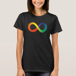 T-shirt Symbole de l'infini de la neurodiversité Spectre A