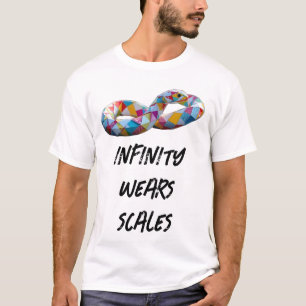 T-shirt Symbole de l'infini Serpent en Origami