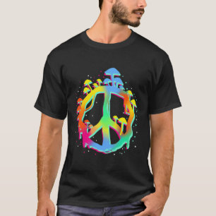 T-shirt Symbole de paix des champignons magiques