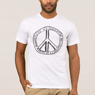 T-shirt Symbole de paix pour hommes