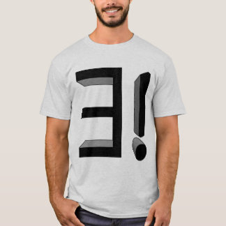 T-shirt Symbole de quantification d'unicité - chemise