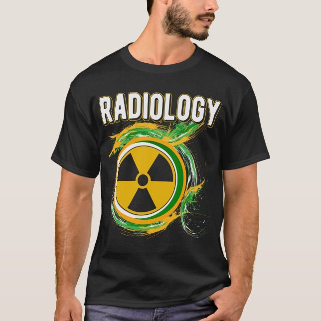 T-shirt Symbole de radiologie Radiologiste Xray (Devant)