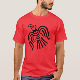 T-shirt Symbole de Raven de bannière de Viking