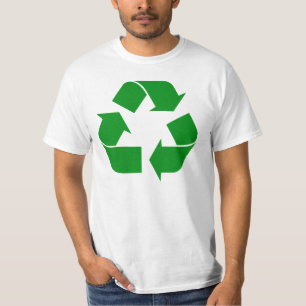 T-shirt Symbole de recyclage - Vert