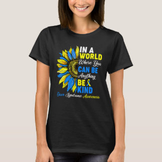 T-shirt Symbole de ruban de sensibilisation au syndrome d'