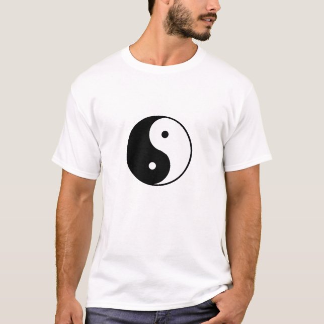 T-shirt symbole de yang de yin (Devant)