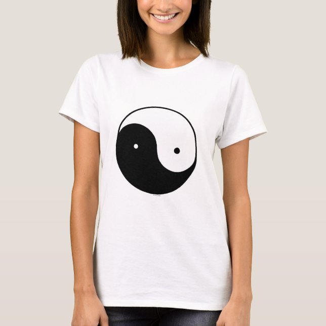 T-shirt Symbole de Yin Yang (Devant)
