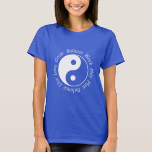 T-shirt Symbole de Yin Yang d'équilibre