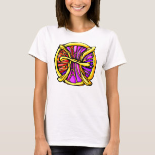 T-shirt Symbole des pinces de couleur Gemstone