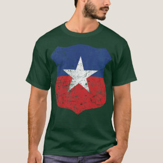 T-shirt SYMBOLE Drapeau Roundel Chili