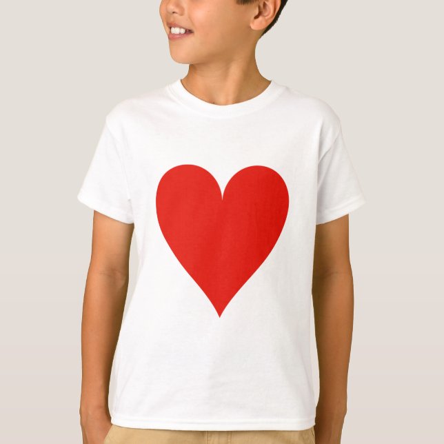 T-shirt Symbole du coeur (Devant)