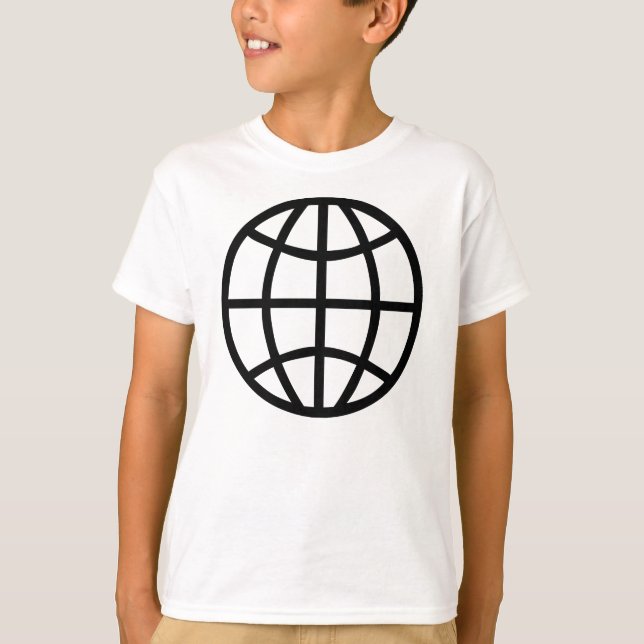 T-shirt Symbole du monde (Devant)