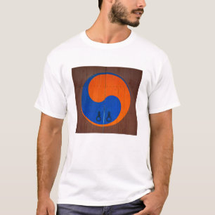 T-shirt Symbole du Yin et du Yang, Corée du Sud