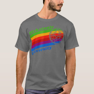 T-shirt Symbole et Université Miskatonique Arc-en-ciel des