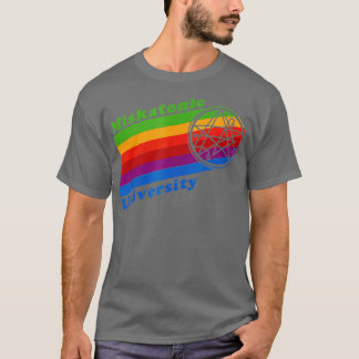 T-shirt Symbole et Université Miskatonique Arc-en-ciel des