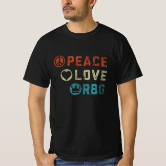 T-shirt SYMBOLE FÉMININ D'AMOUR DE LA Paix DE Ruth Bader G