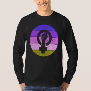 T-shirt Symbole féministe Femme Égalité autonomisation Fem