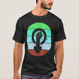 T-shirt Symbole féministe Femme Égalité autonomisation Fem