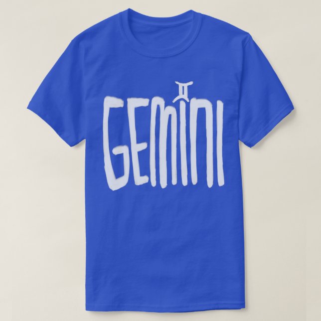 T-shirt SYMBOLE GEMini ANNIVERSAIRE Zodiaque GEMini GEMini (Design devant)