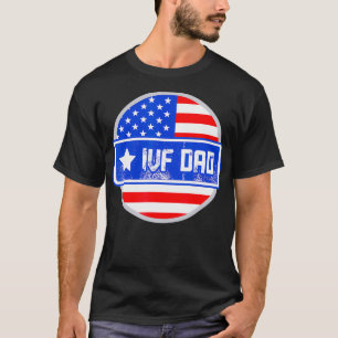 T-shirt Symbole guerrier cadeau IVF Papa Jour de transfert