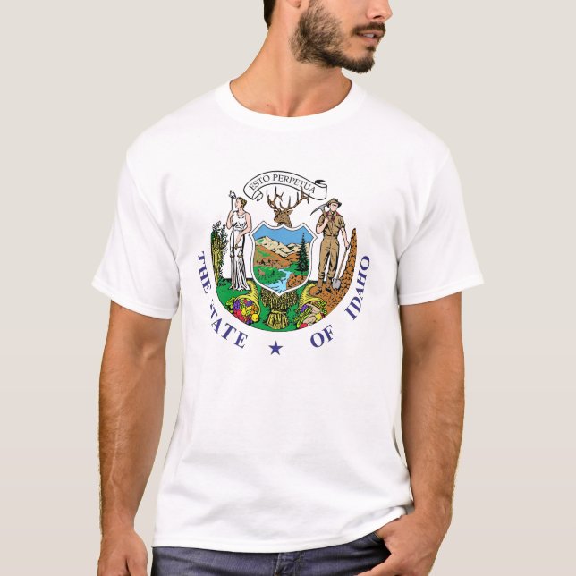 T-shirt Symbole Idaho (Devant)