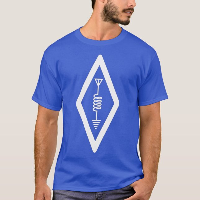 T-shirt Symbole international de la radio amateur de jambo (Devant)