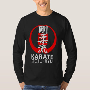T-shirt Symbole Karaté Goju Ryu Kanji Japon Martial Vintag