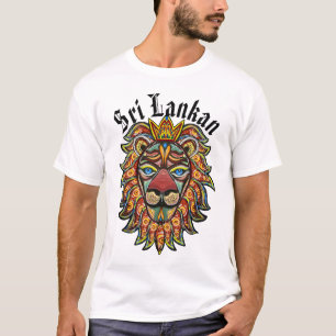 T-shirt SYMBOLE Lion Sri Lankais