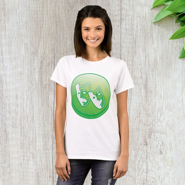 T-shirt Symbole Masque Théâtre (Créateur téléchargé)