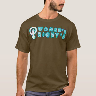 T-shirt Symbole néon Droits des femmes
