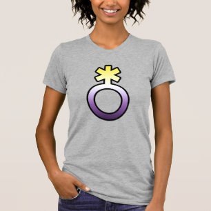 T-shirt Symbole non binaire
