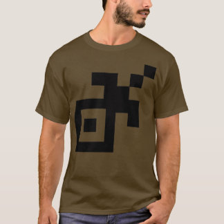 T-shirt Symbole numérique Gold
