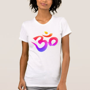 T-shirt Symbole Om Couleurs vives Tee femme