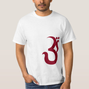 T-shirt Symbole Om rouge