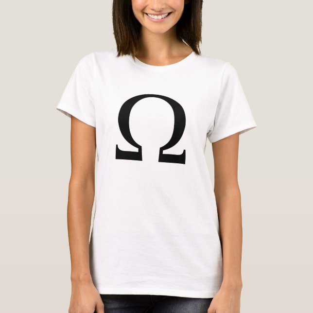 T-shirt Symbole oméga (Devant)
