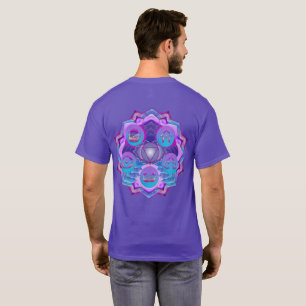 T-shirt Symbole ou illusion du troisième oeil Chakra