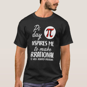 T-shirt Symbole Pi Plaid Buffalo Jour Pi M'Inspirer Math