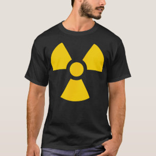 T-shirt Symbole radioactif - Chemise de nouveauté