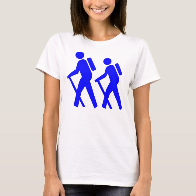 T-shirt Symbole randonnée (Devant)