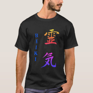 T-shirt Symbole Reiki en plusieurs couleurs