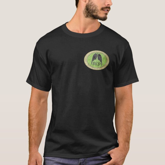 T-shirt SYMBOLE RESPIRATOIRE de SOIN par B.McNutt (Devant)