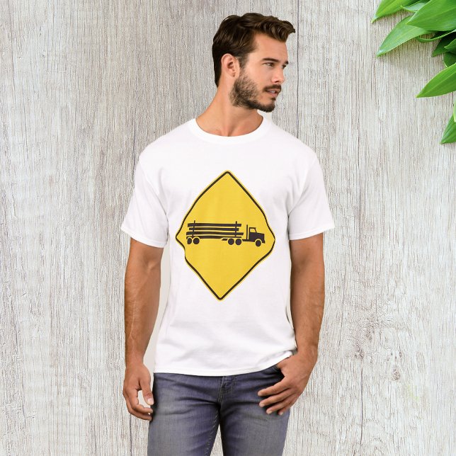 T-shirt SYMBOLE ROUTIER DES Camions D'EXPLOITATION (Créateur téléchargé)