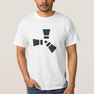 T-shirt Symbole RUST noir sur fond clair