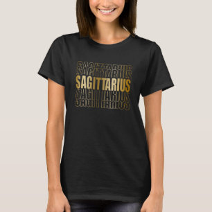T-shirt Symbole Sagittaire Zodiaque Horoscope Astrologie