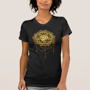 T-shirt Symbole saint bouddhiste Om en or
