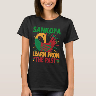 T-shirt Symbole Sankofa et Adinkra Ghana pour l'histoire d